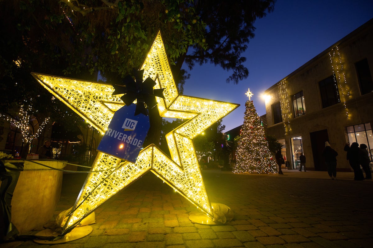 UCR returns to Festival of Lights Inside UCR UC Riverside